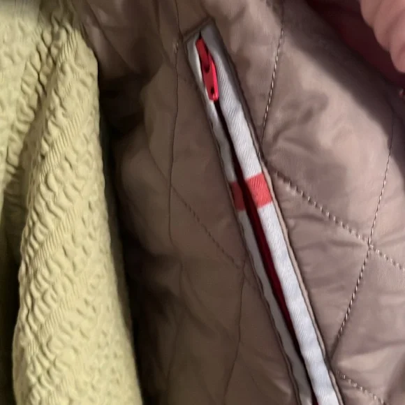 New Women's Barbour Glenrothes Waterproof Jacket Color Red Size 8 - Picture 6 of 8